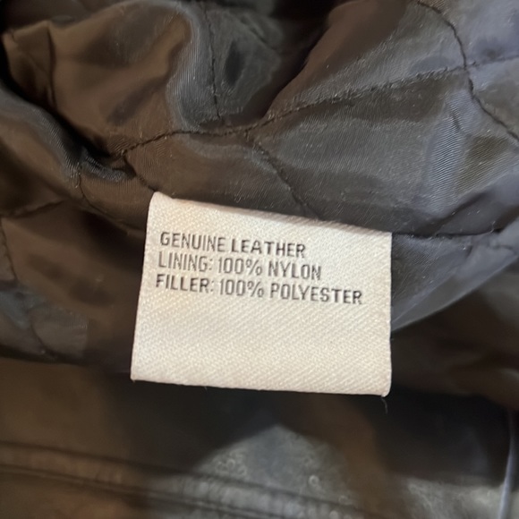 Cellini Men XL Black Leather jacket - Picture 12 of 13